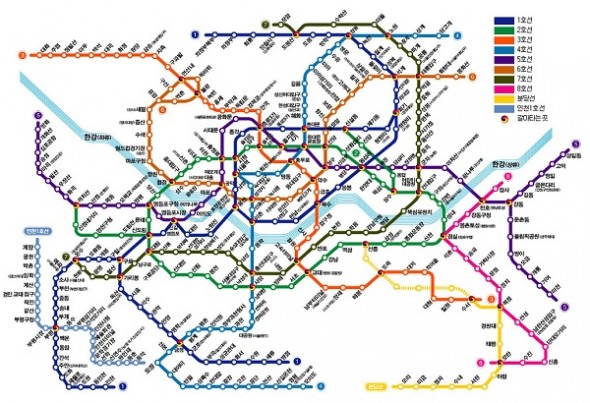 seoul-metro-map – koreaBANG